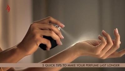 5 Quick Tips to Make your Perfume Last Longer